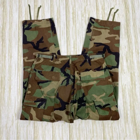 Military Woodland Camo Hot Weather Field Trousers Combat